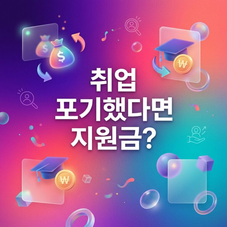 ai thumbnail gradient 취업 포기했다면 지원금 1787763152