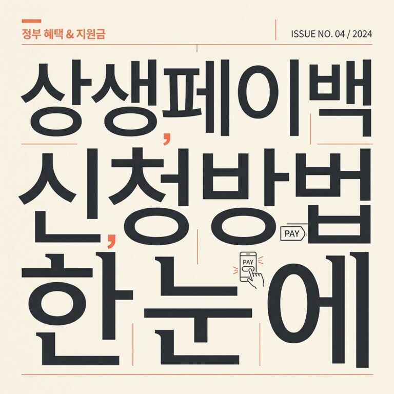 ai thumbnail typography 상생페이백 신청방법 한눈에 1787737505