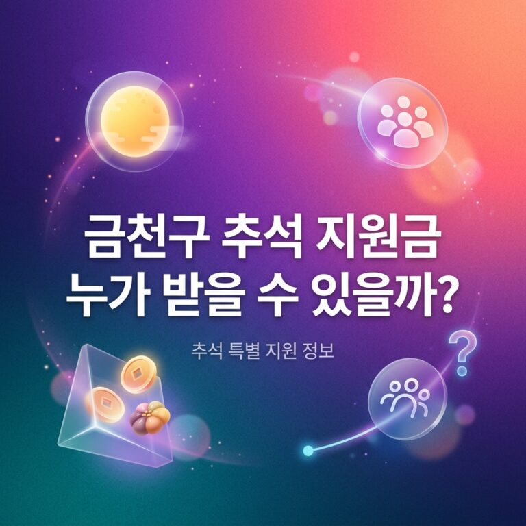 ai thumbnail gradient 금천구 추석 지원금 누가 받을 수 있을까 1790095441