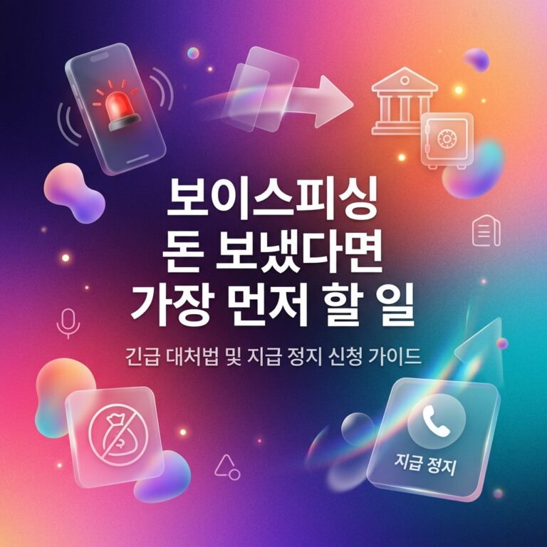 ai thumbnail gradient 보이스피싱 돈 보냈다면 가장 먼저 할 일 1790232324