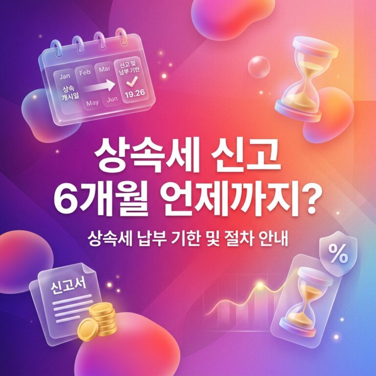 ai thumbnail gradient 상속세 신고 6개월 언제까지 1790230298