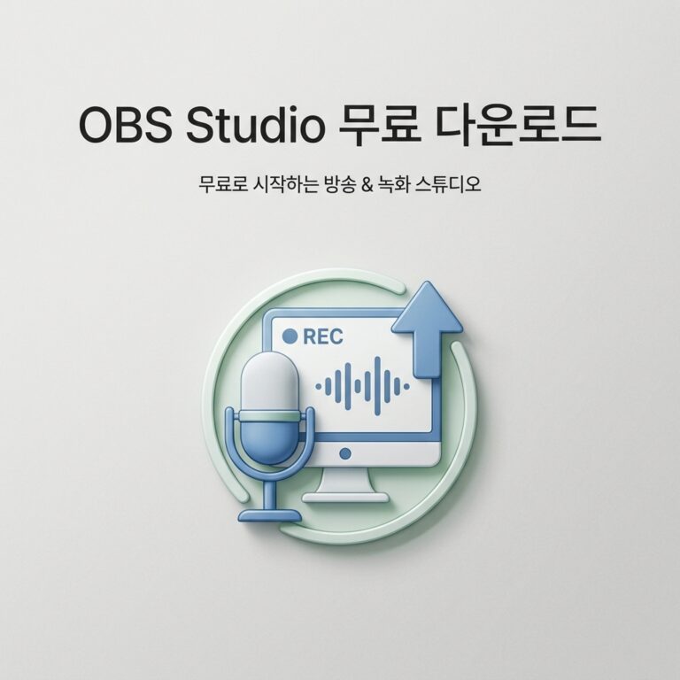 ai thumbnail minimal OBS Studio 무료 다운로드 1788468885