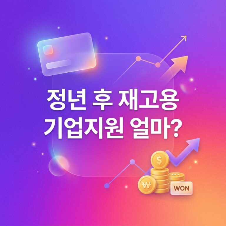ai thumbnail gradient 정년 후 재고용 기업지원 얼마 1790867033